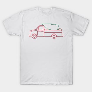 Simple Holiday Truck T-Shirt